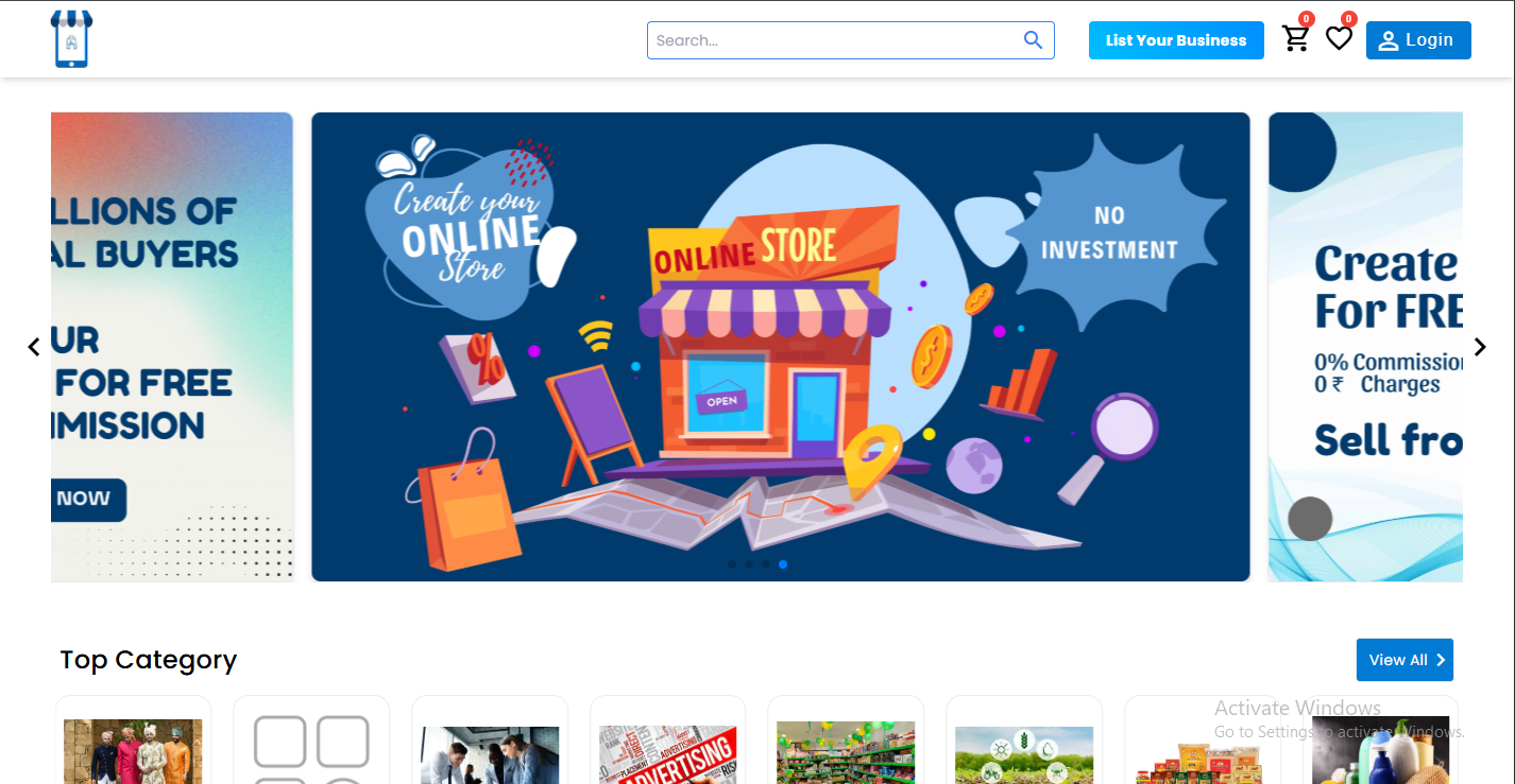 Business Landing Page